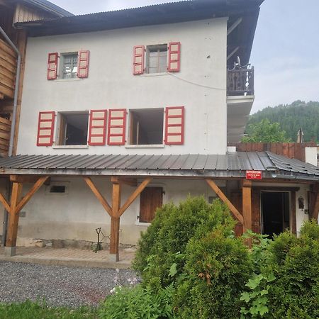 Appartement La Duchere Le Plan-La Giettaz Massif Des Aravis Exterior foto