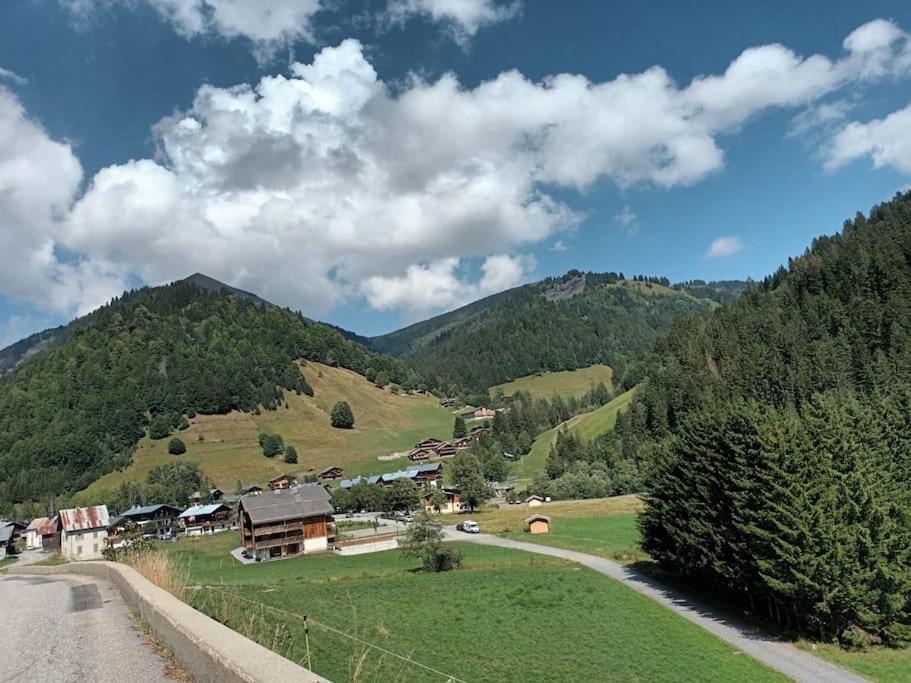 Appartement La Duchere Le Plan-La Giettaz Massif Des Aravis Exterior foto