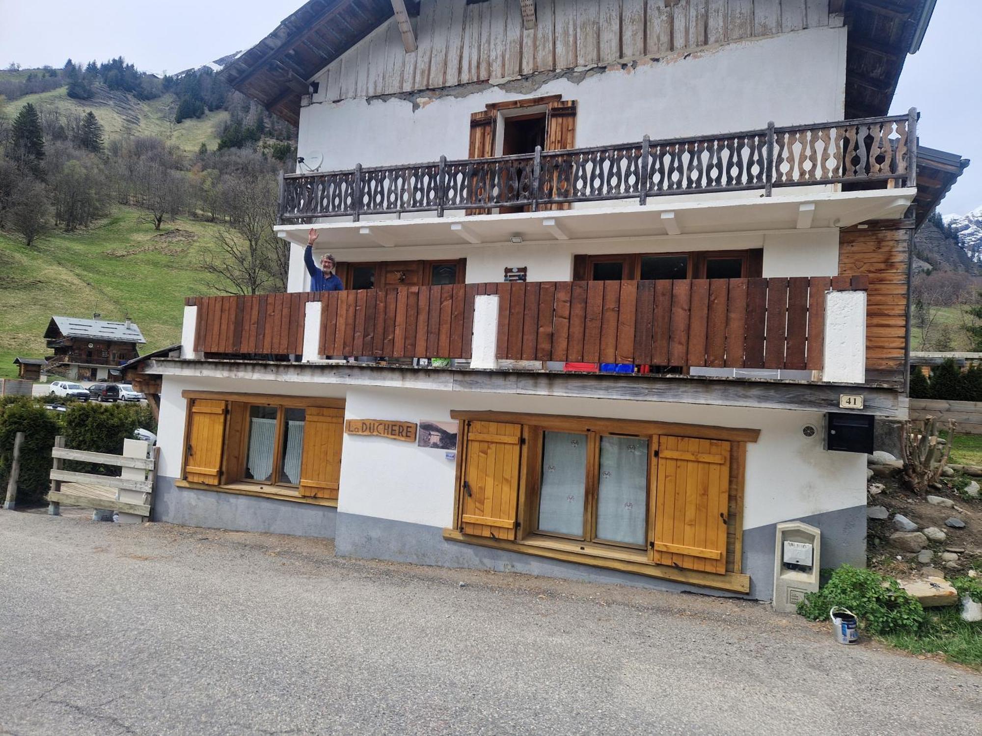 Appartement La Duchere Le Plan-La Giettaz Massif Des Aravis Exterior foto