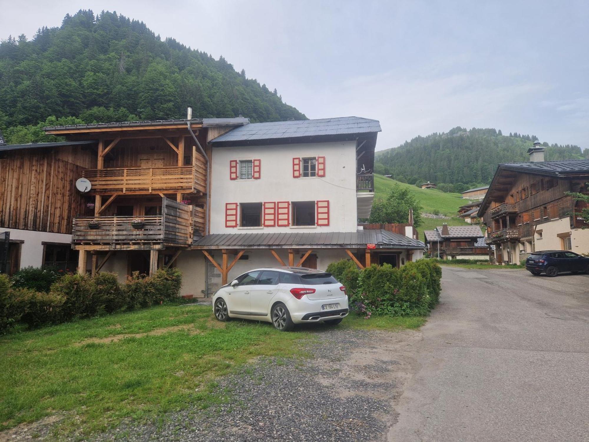 Appartement La Duchere Le Plan-La Giettaz Massif Des Aravis Exterior foto